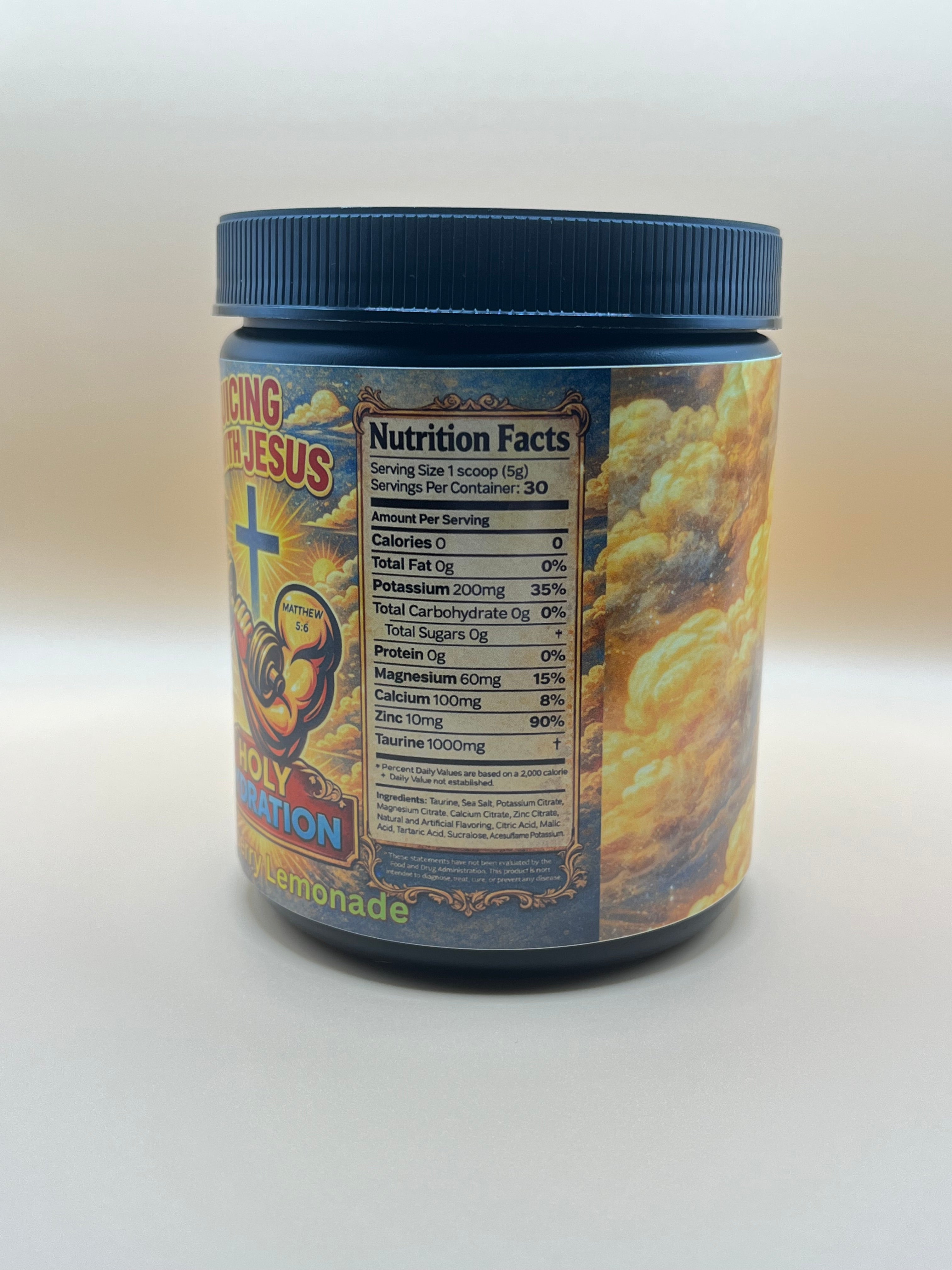 Holy Hydration Strawberry Lemonade