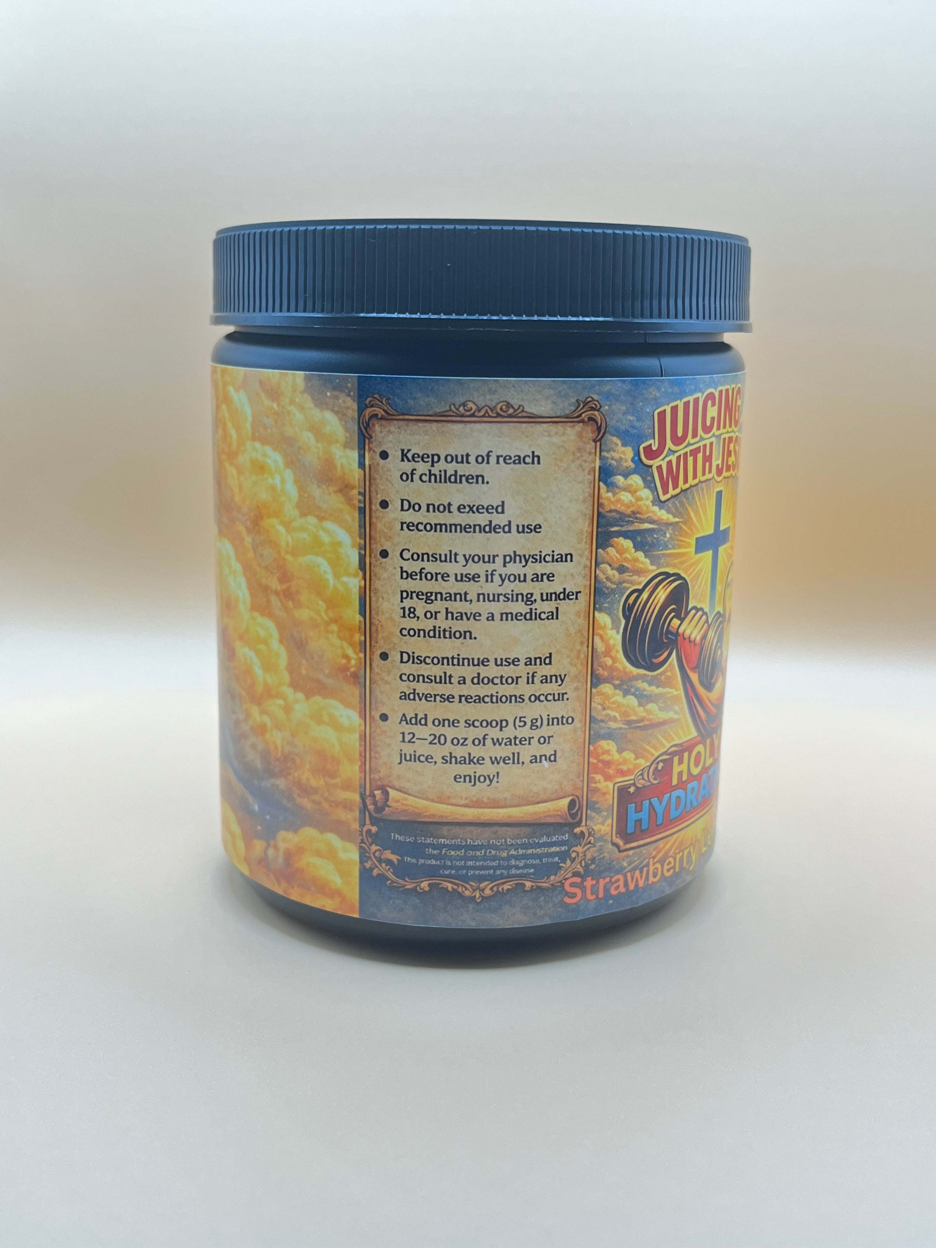 Holy Hydration Strawberry Lemonade