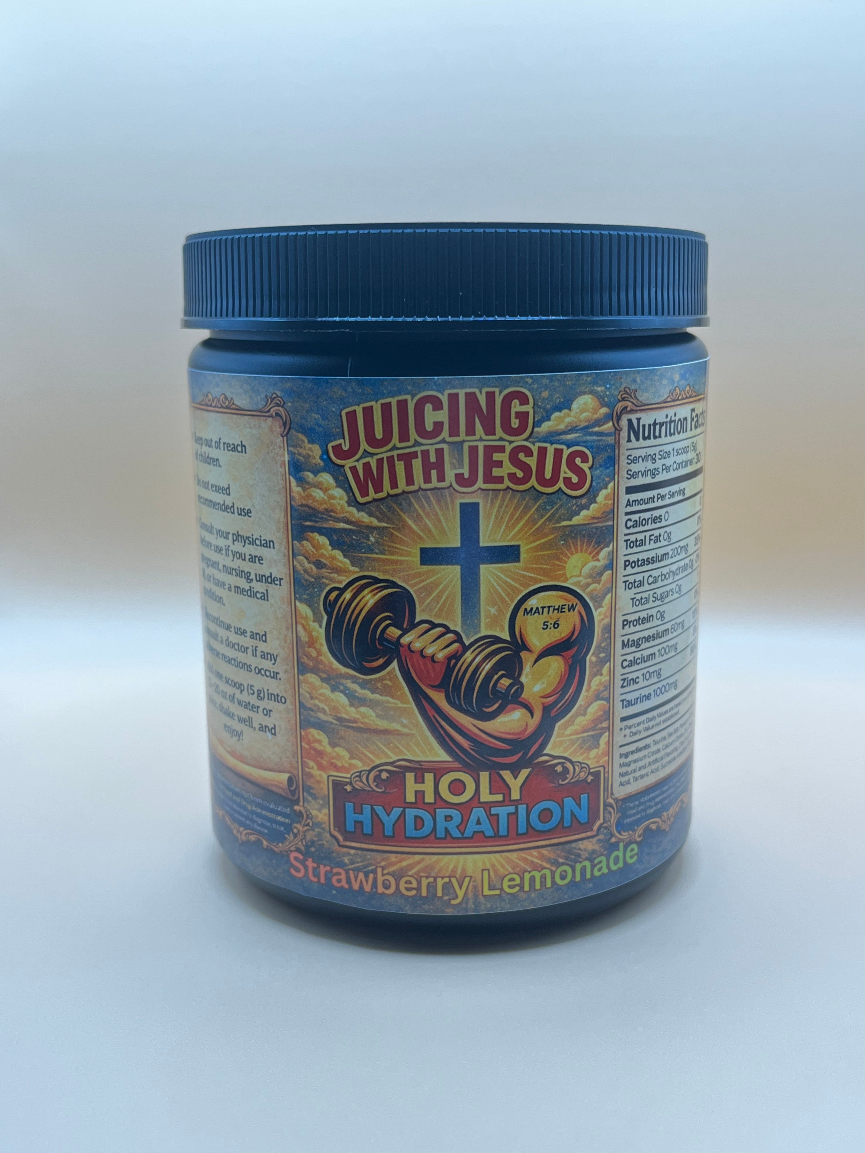 Holy Hydration Strawberry Lemonade